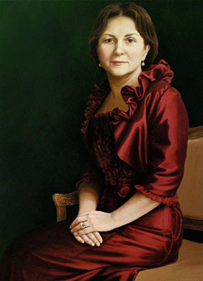 portretschilderij Maria
